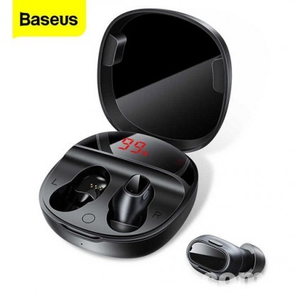 Baseus Encok True Wireless Earphones WM01 Plus - Black